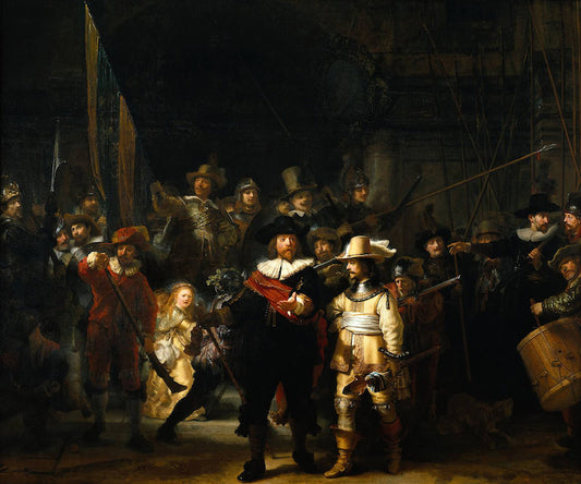 LA VEILLE DE NUIT | REMBRANDT VAN RIJN